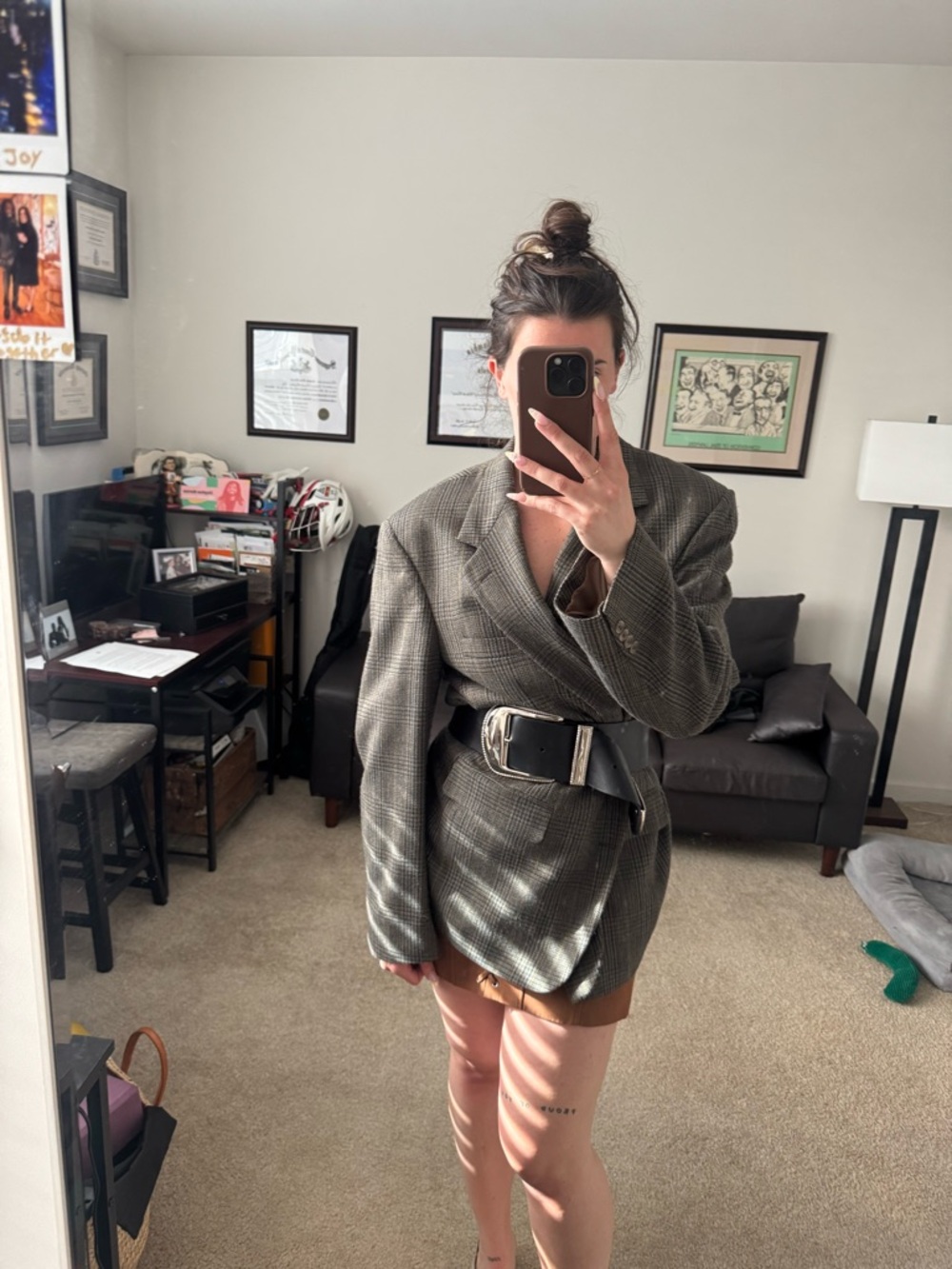 Vintage Mens oversized blazer